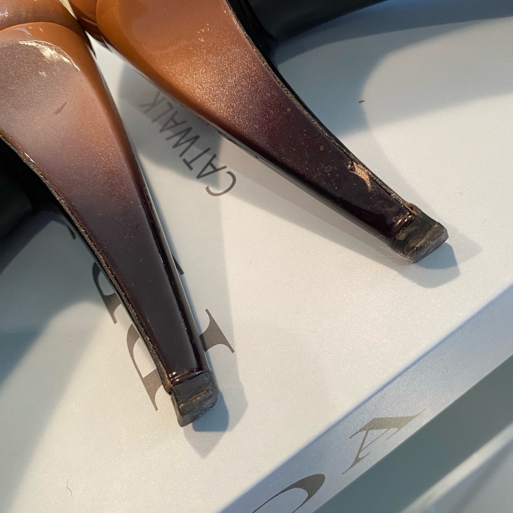 Prada open toe heels - Picture 5 of 8
